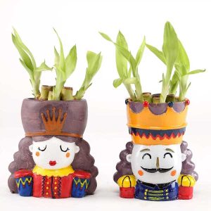 King and Queen Pot Set