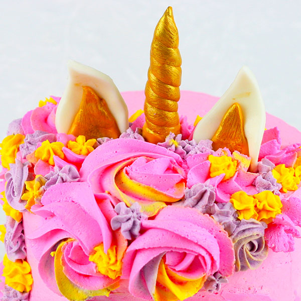 Pink Unicorn Cake
