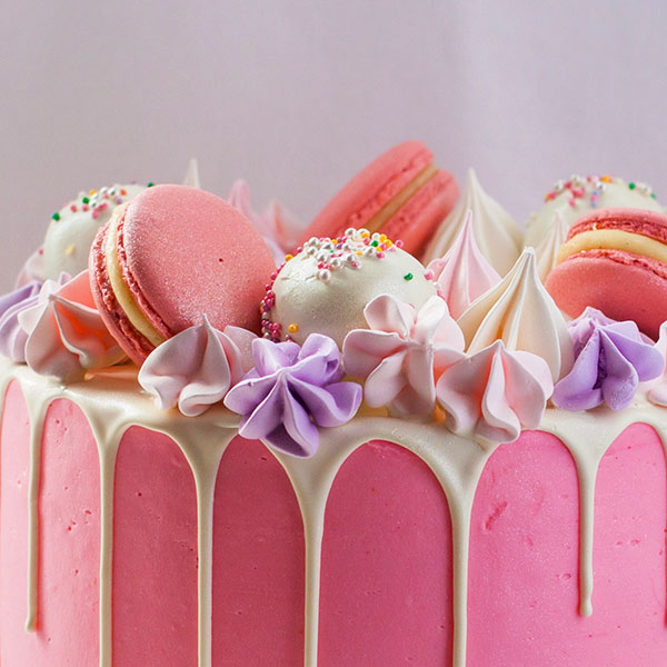 Pink Delectable Cake