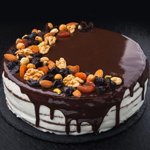 Chocolate Dry Fruit Cake