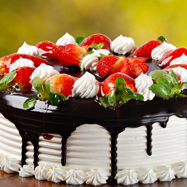 Delicious Black Forest Fruit Cake
